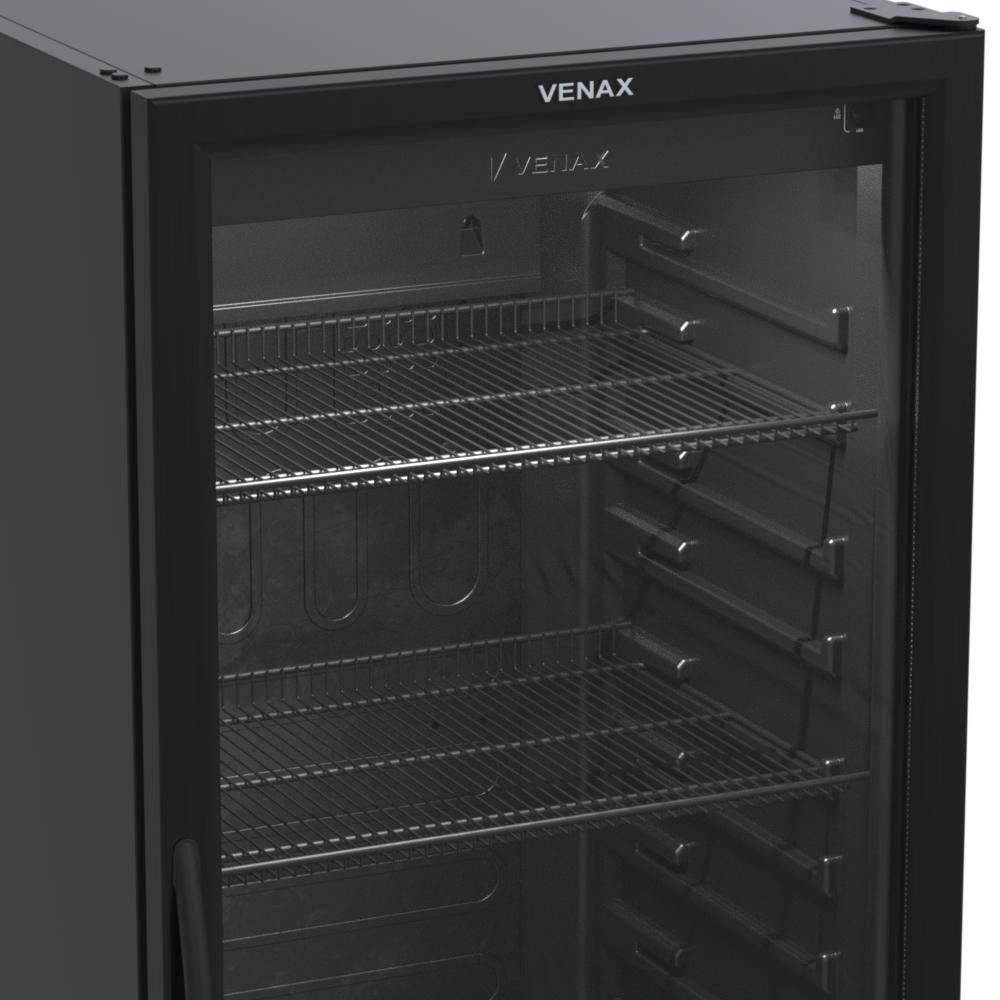 Expositora de Bebidas Venax 400L VV400 Preto