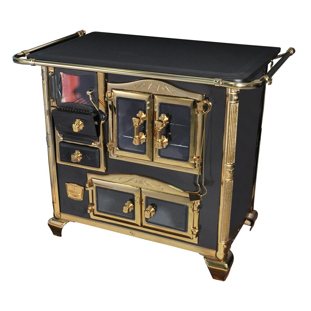 Fogao a Lenha Venax n 1 Princess Preto Gold