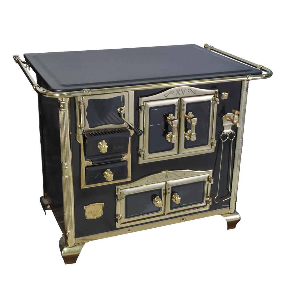 Fogao a Lenha Venax n 2 Princess Preto Gold