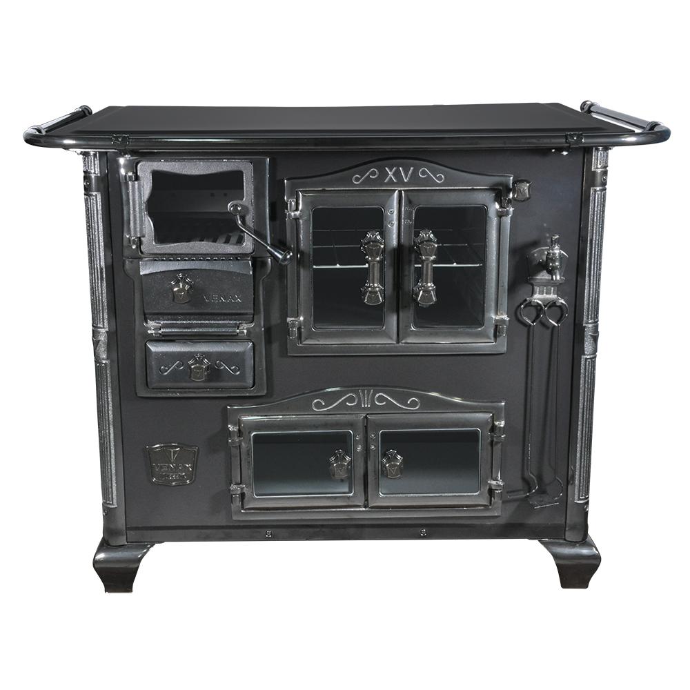 Fogao a Lenha Venax n 2 Princess Preto Onix