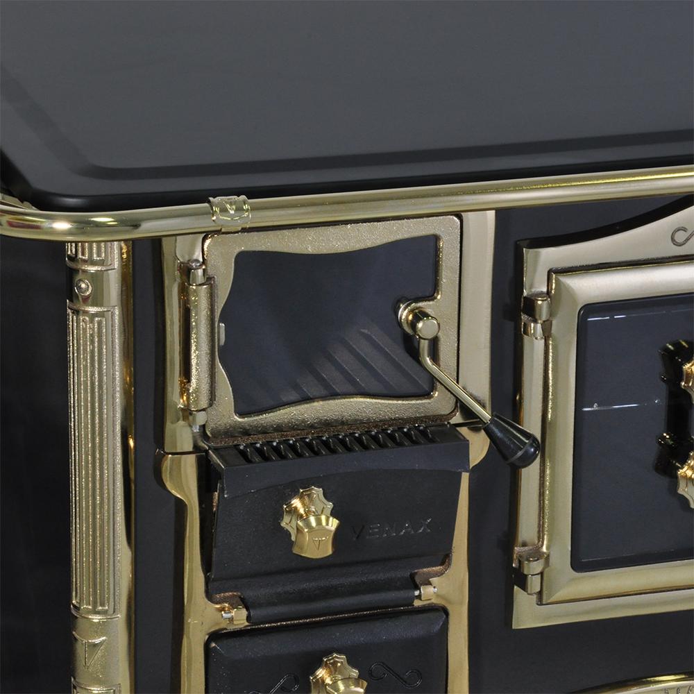 Fogao a Lenha Venax n 2 Princess Preto Gold