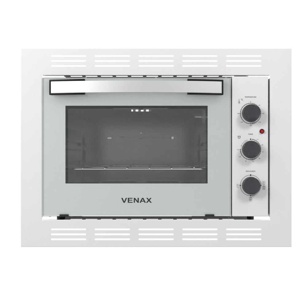 Forno Eletrico de Embutir Venax 45L Grand Gourmet Branco