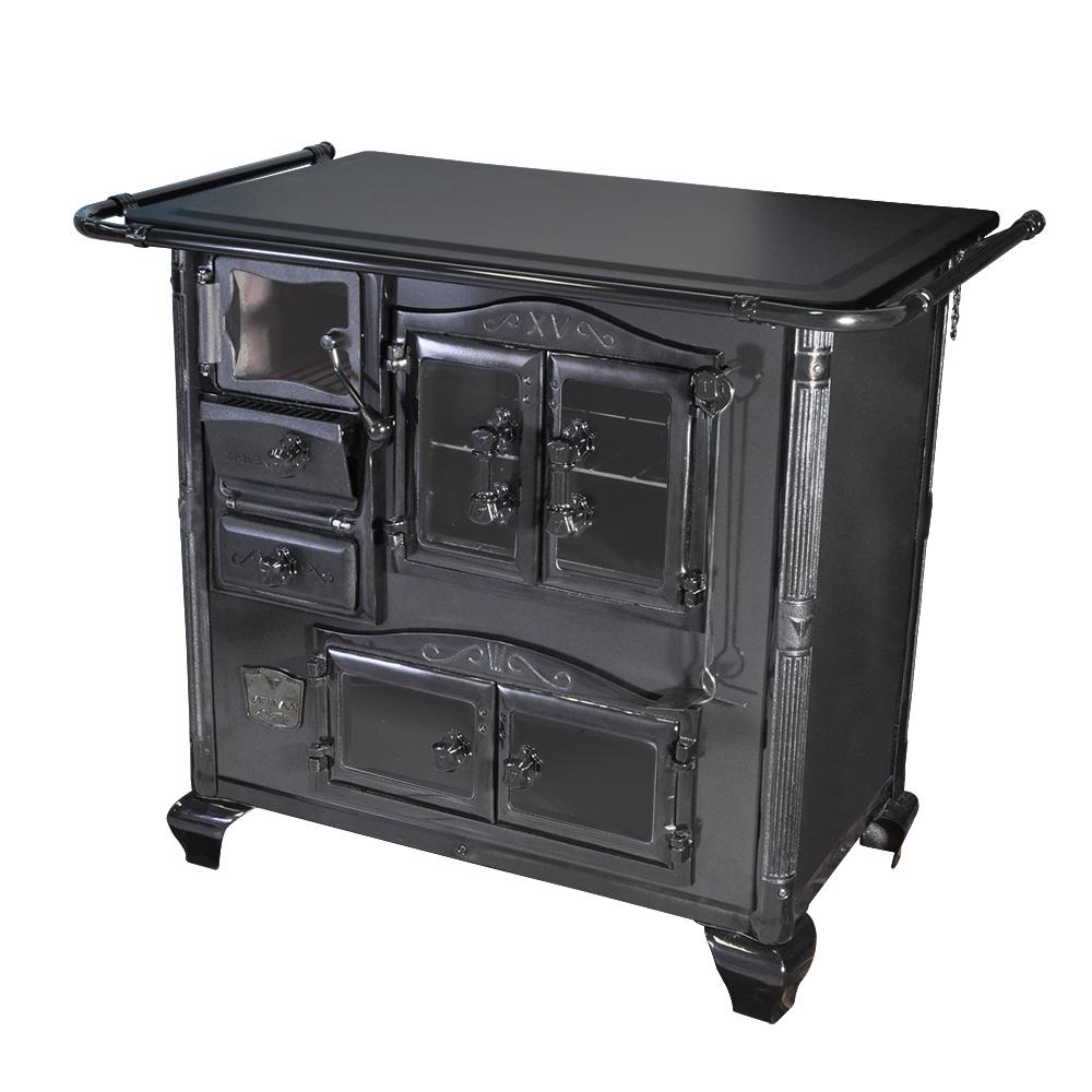 Fogao a Lenha Venax n 1 Princess Preto Onix