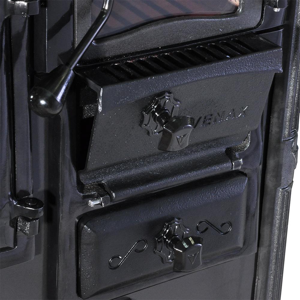 Fogao a Lenha Venax n 1 Princess Preto Onix