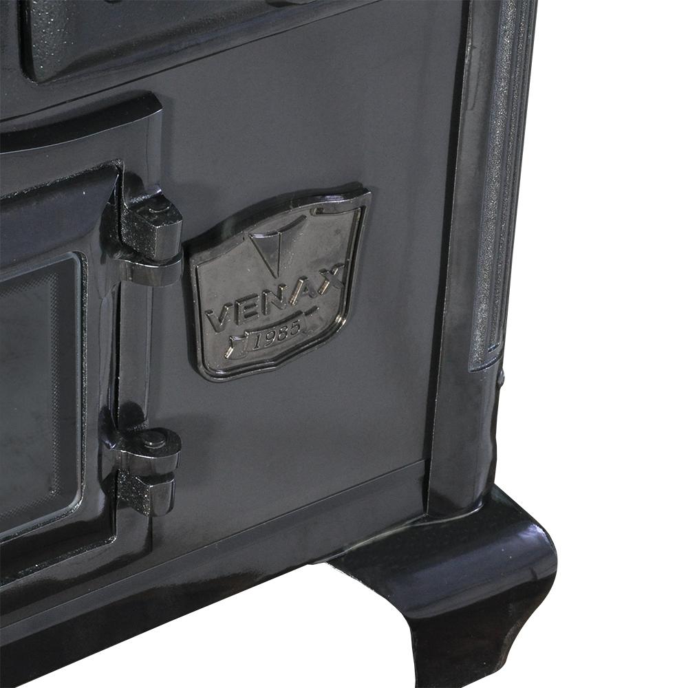 Fogao a Lenha Venax n 1 Princess Preto Onix