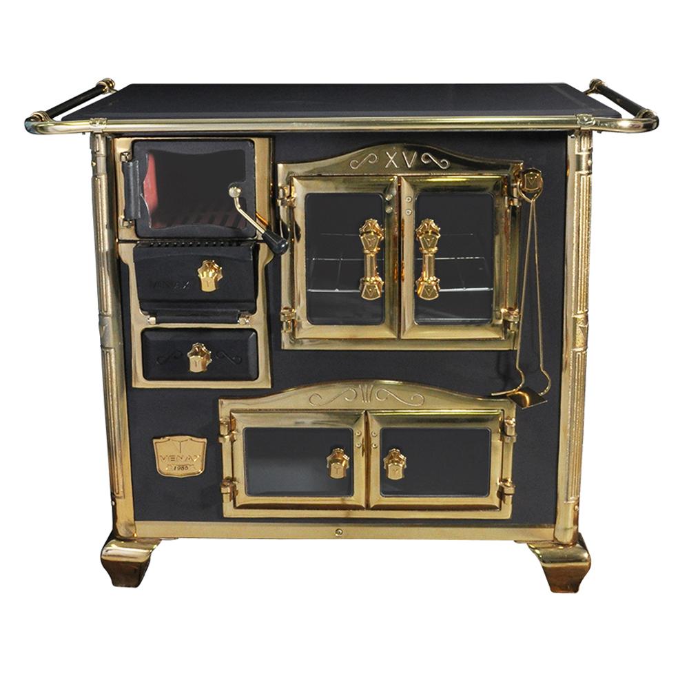 Fogao a Lenha Venax n 1 Princess Preto Gold
