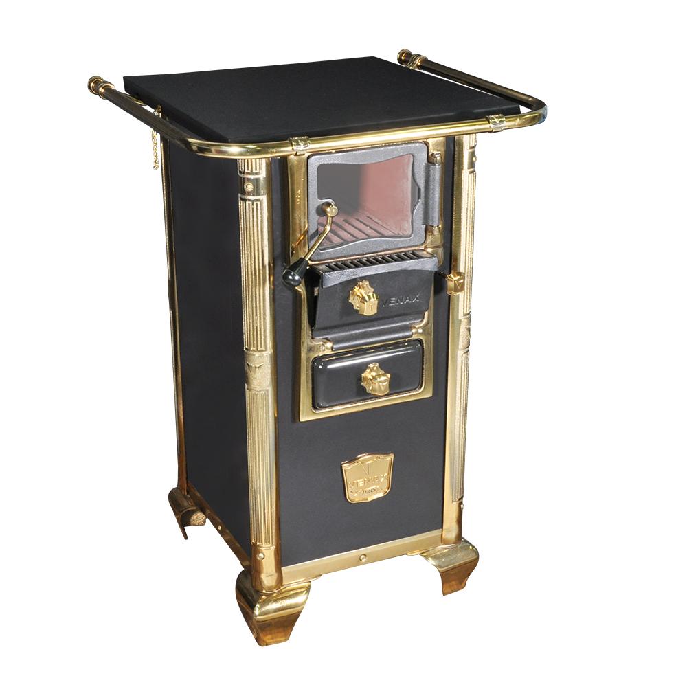Fogao a Lenha Venax n 00 Princess Preto Gold