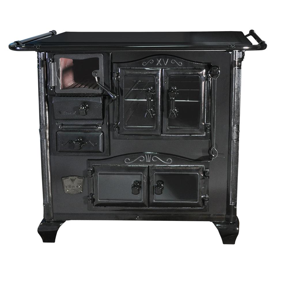 Fogao a Lenha Venax n 1 Princess Preto Onix