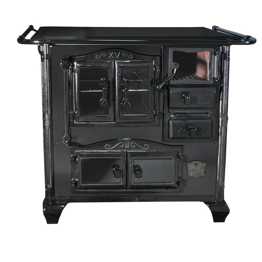 Fogao a Lenha Venax n 1 Princess Preto Onix