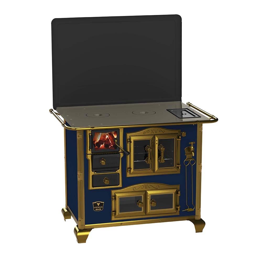 Fogao a Lenha Venax n 2 Imperador Vitreo Azul