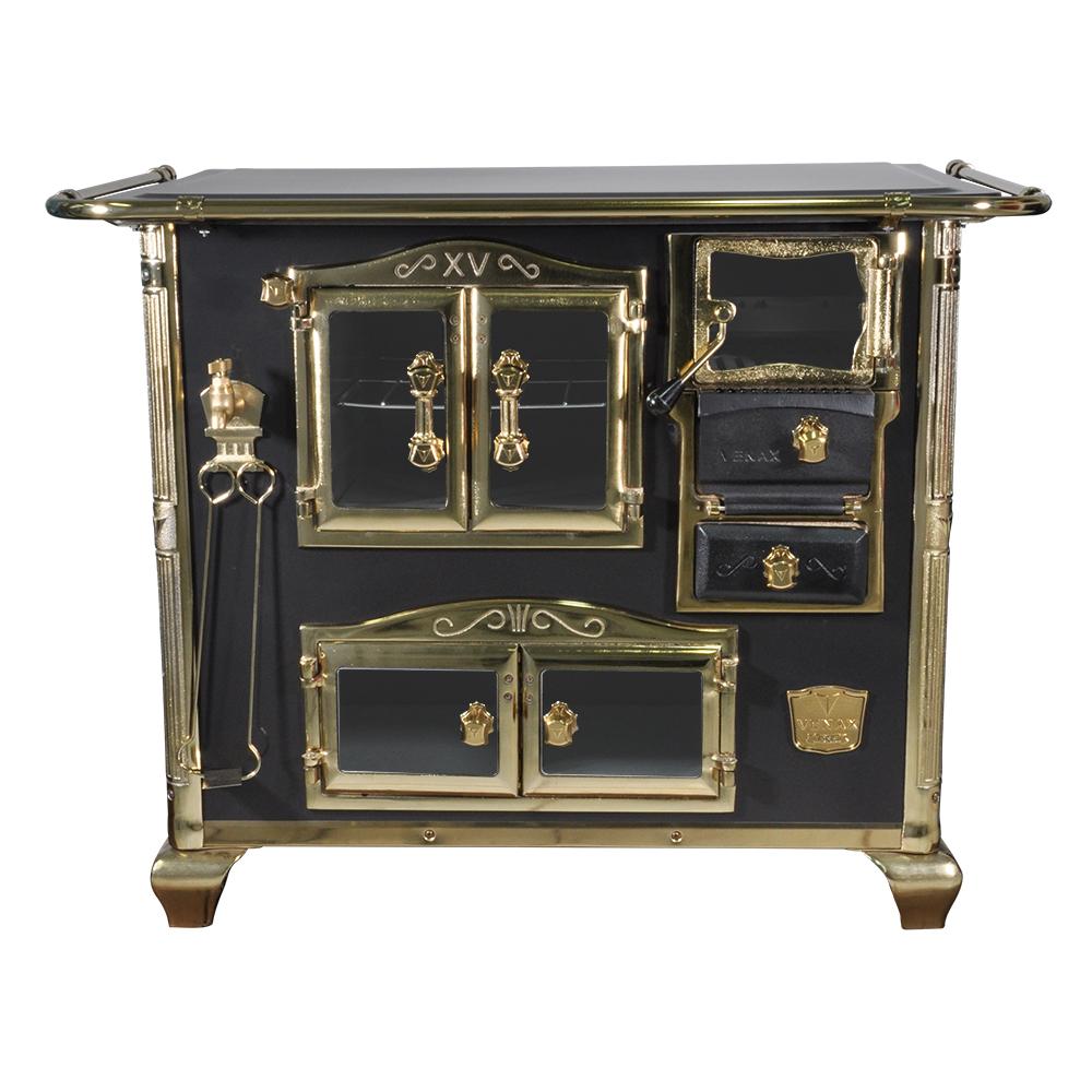 Fogao a Lenha Venax n 2 Princess Preto Gold
