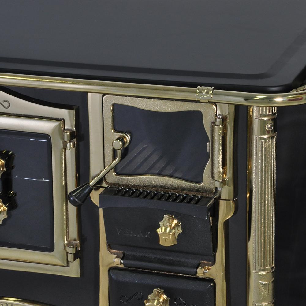 Fogao a Lenha Venax n 2 Princess Preto Gold