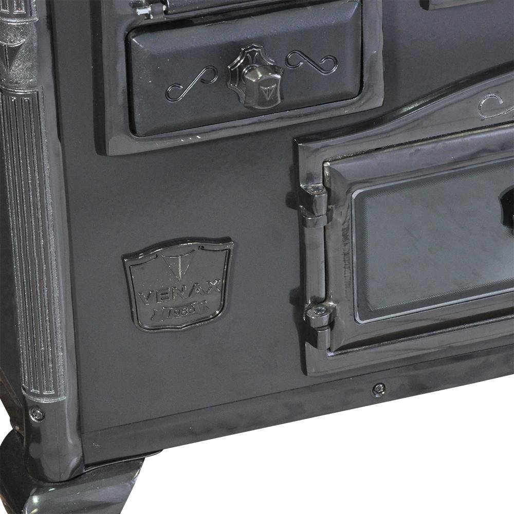 Fogao a Lenha Venax n 2 Princess Preto Onix