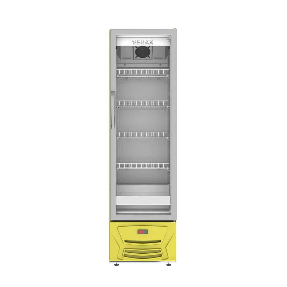Expositora de Bebidas Venax 209L vvcd200 Amarelo