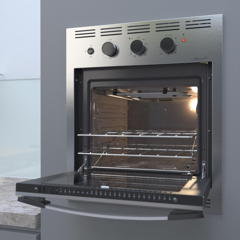 Forno Eletrico de Embutir Venax 51,8L Arena Lux Inox
