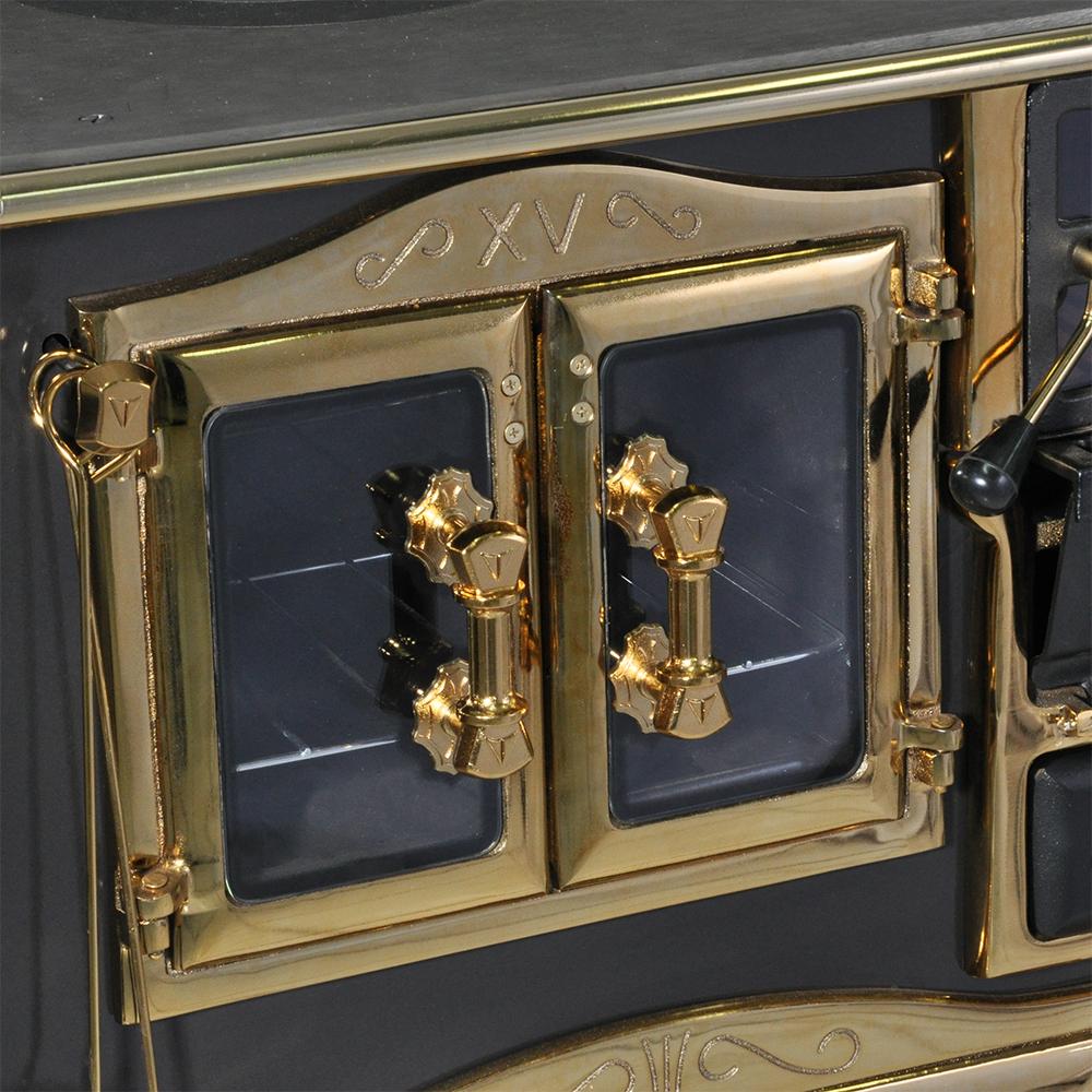 Fogao a Lenha Venax n 1 Princess Preto Gold