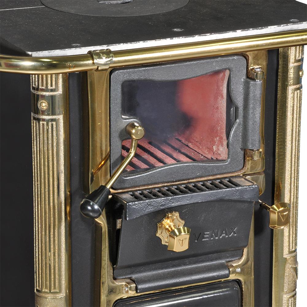Fogao a Lenha Venax n 00 Princess Preto Gold