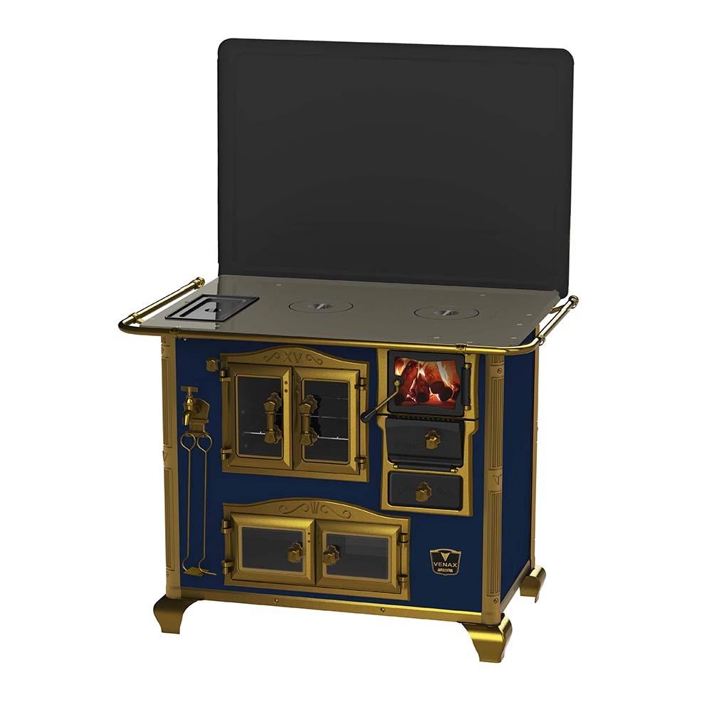 Fogao a Lenha Venax n 2 Imperador Vitreo Azul