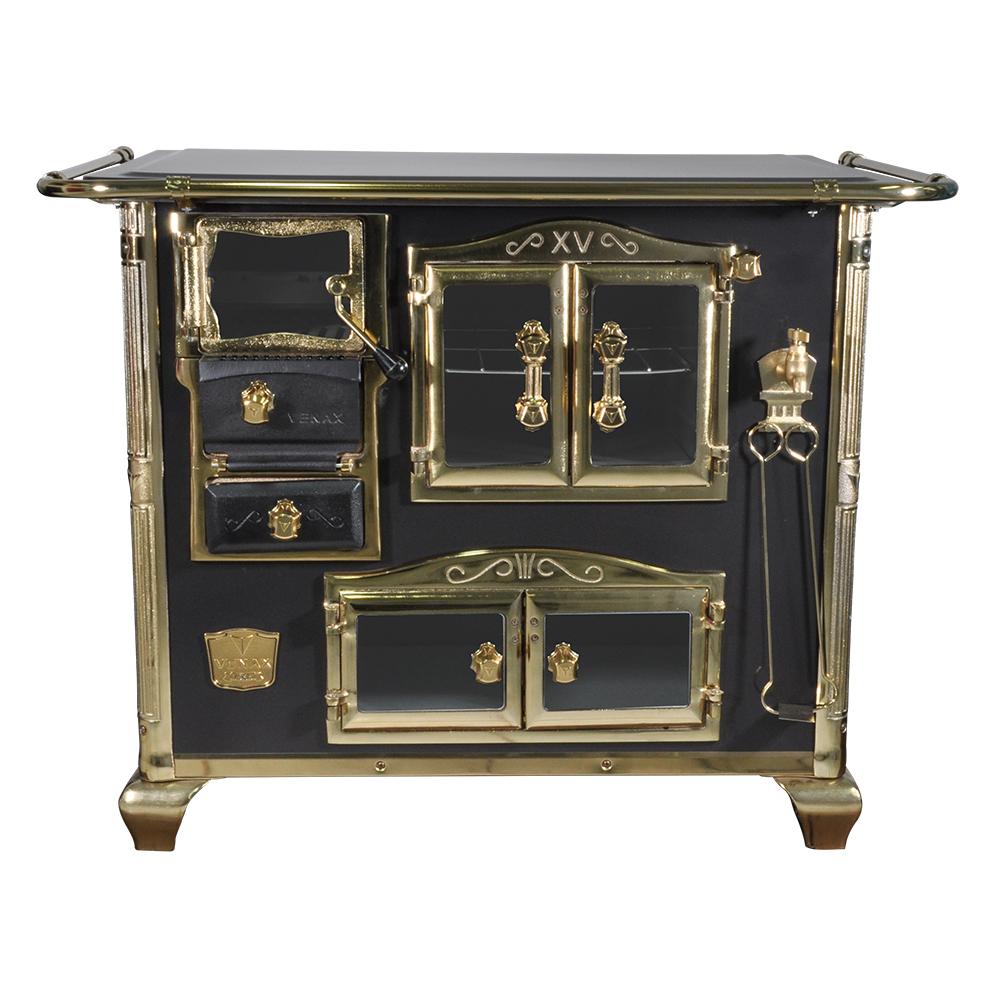 Fogao a Lenha Venax n 2 Princess Preto Gold