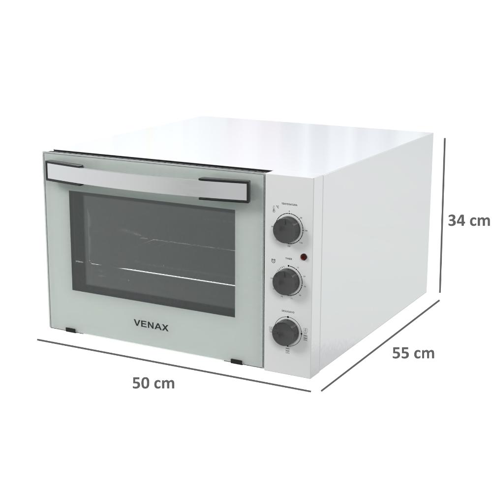 Forno Eletrico Venax 45L Grand Gourmet Branco