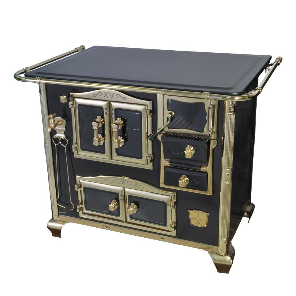 Fogao a Lenha Venax n 2 Princess Preto Gold