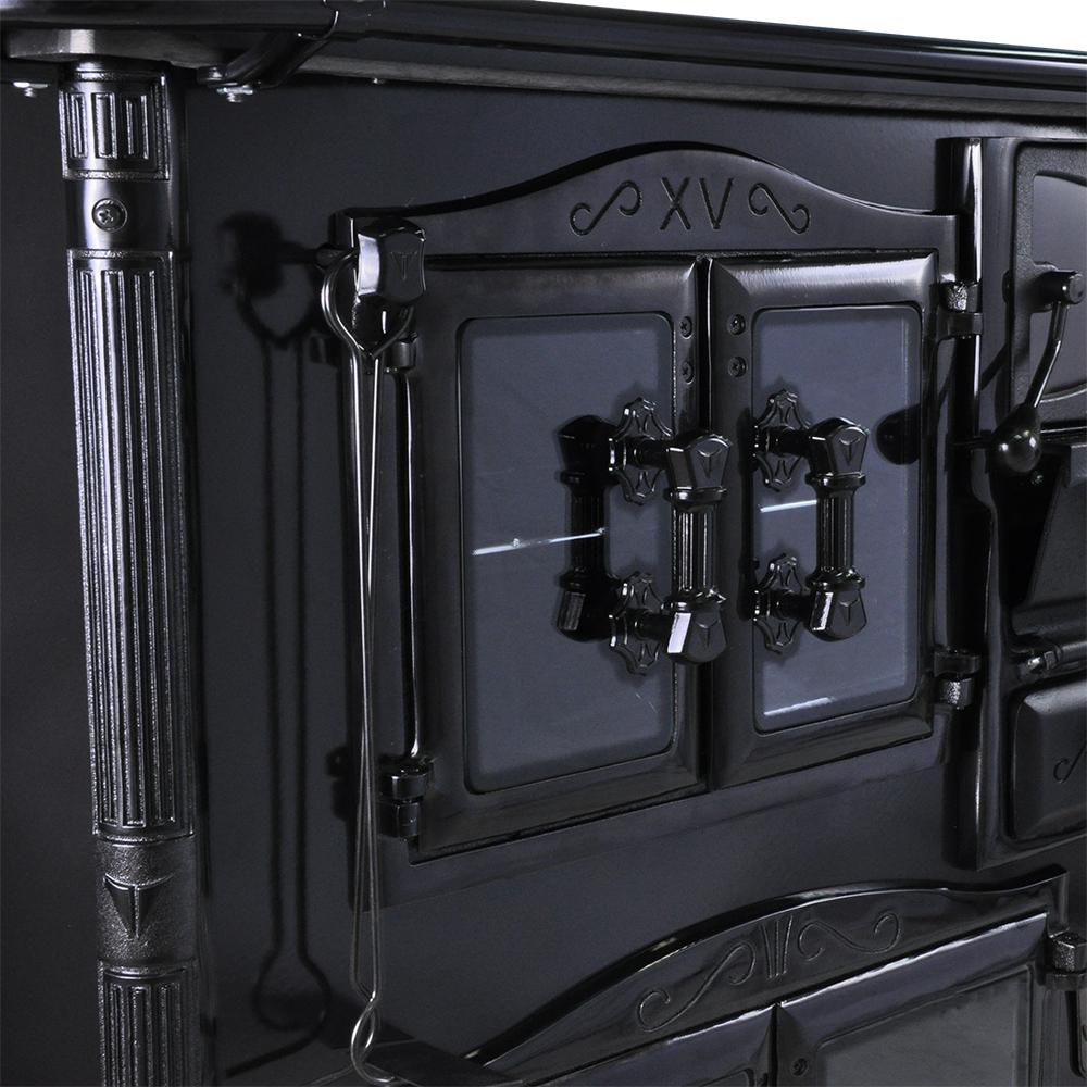 Fogao a Lenha Venax n 1 Princess Preto Onix