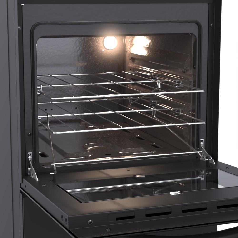 Fogao a Gas 4 Bocas Venax Picasso Vitreo Preto