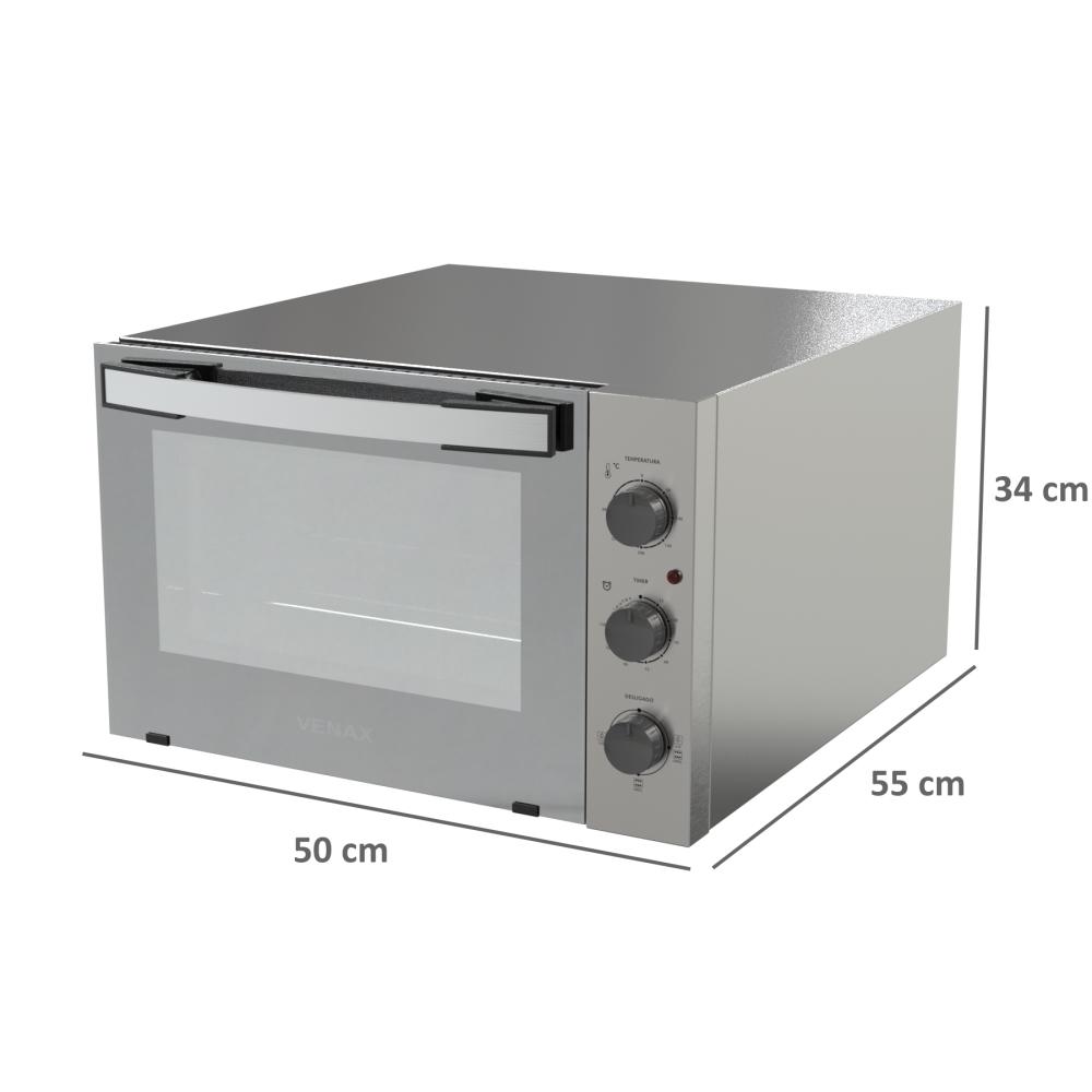 Forno Eletrico Venax 45L Grand Gourmet Inox