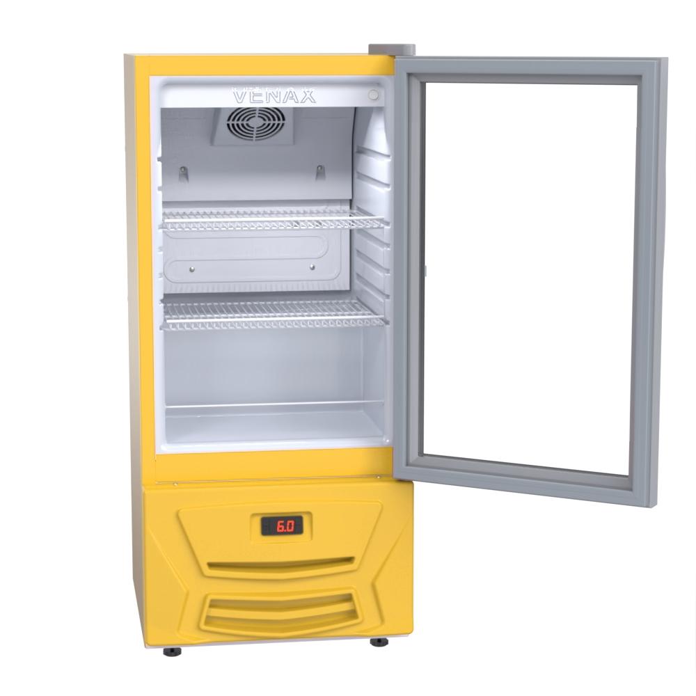 Expositora de Bebidas Venax 82L vvcd100 Amarelo