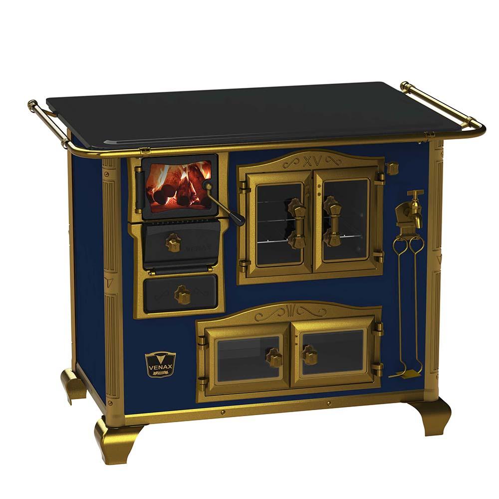 Fogao a Lenha Venax n 2 Imperador Vitreo Azul