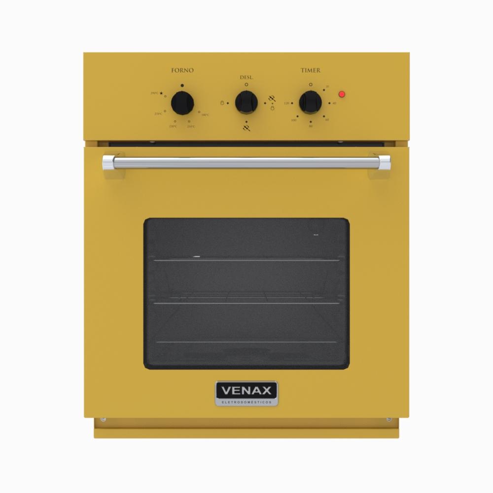 Forno de Embutir a Gas Venax 51,8L Arena GIII Amarelo