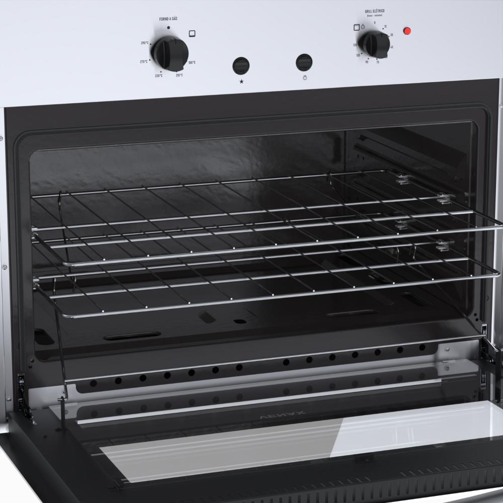 Forno de Embutir a Gas Venax 88,3L Cristallo GIII