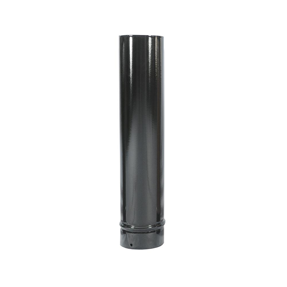 Cano Esmaltado para Chamine Venax Preto 50cm 110mm