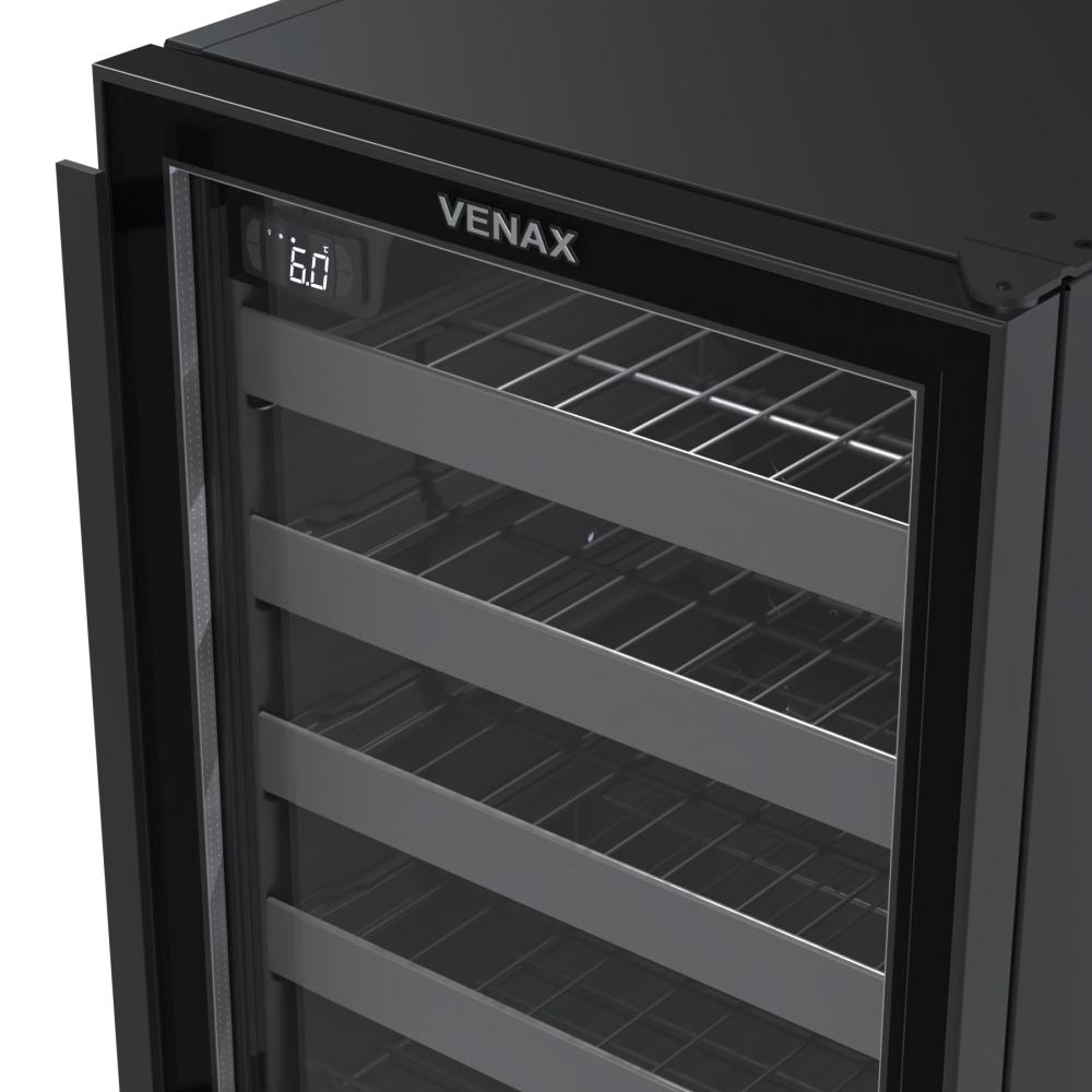 Adega de Vinhos de Embutir Venax 24 Garrafas Preto