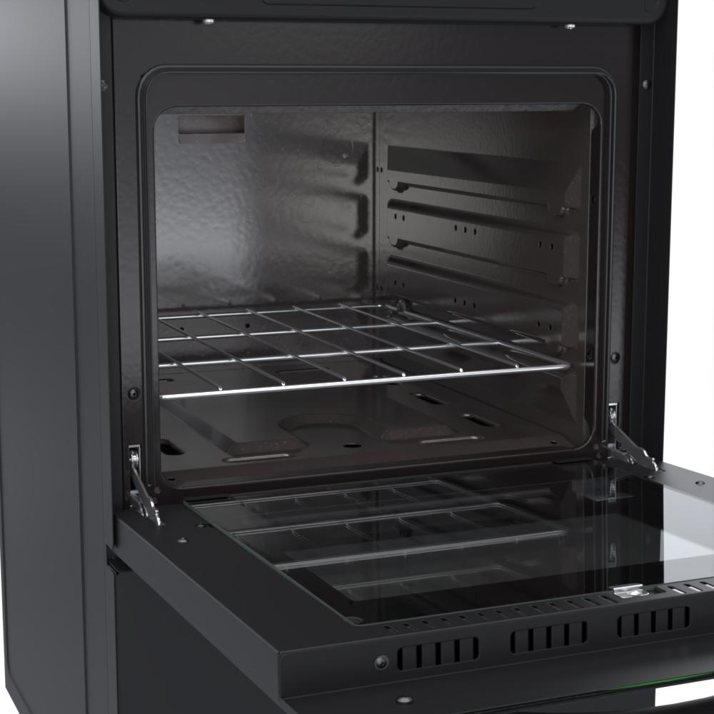 Fogao a Gas 4 Bocas Venax Delplus Vitreo BL Preto