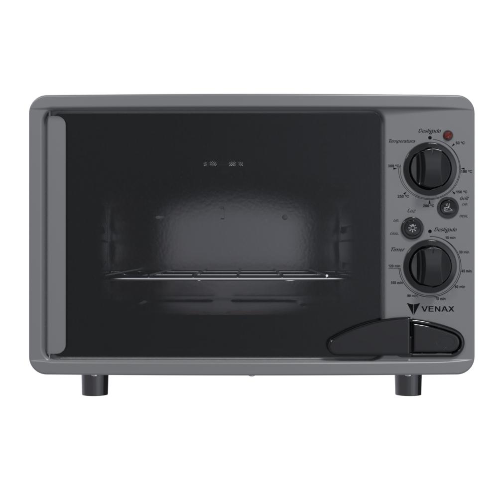 Forno Eletrico Venax 45L Luxo Grafite