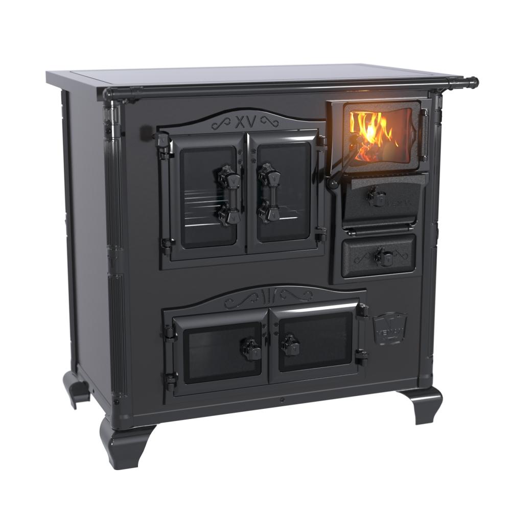 Fogao a Lenha Venax n 1 Princess Premium Preto Onix