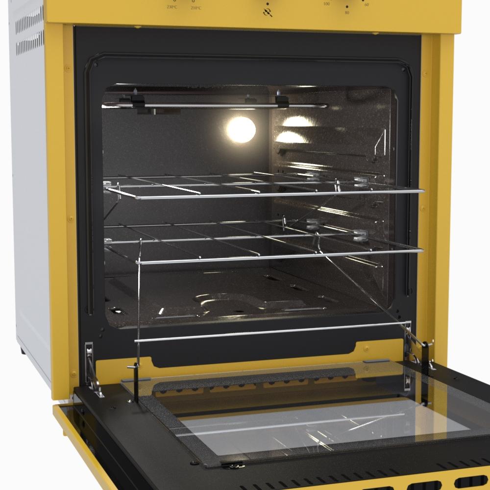 Forno de Embutir a Gas Venax 51,8L Arena GIII Amarelo