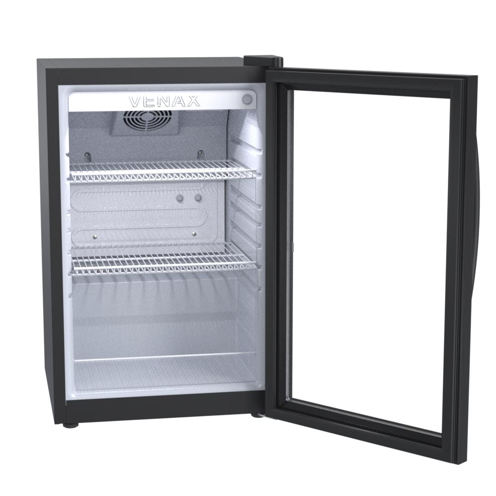 Expositora de Bebidas Venax 82L vv100 Preto