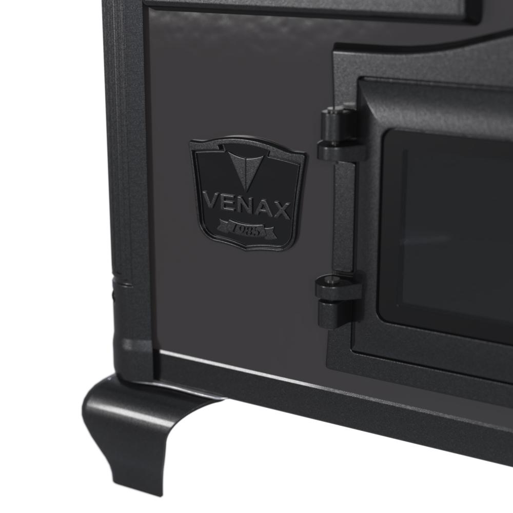 Fogao a Lenha Venax n 1 Princess Premium Preto Onix