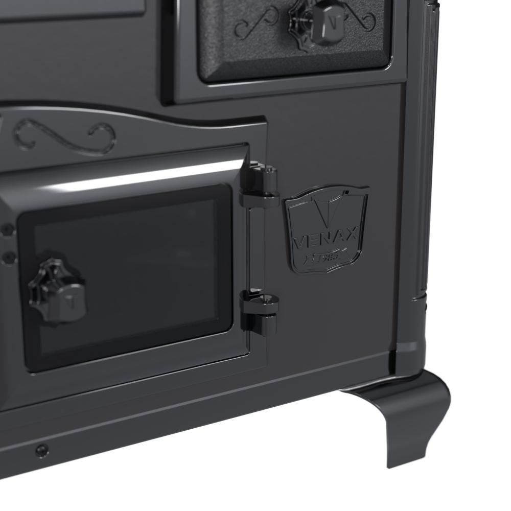 Fogao a Lenha Venax n 1 Princess Premium Preto Onix