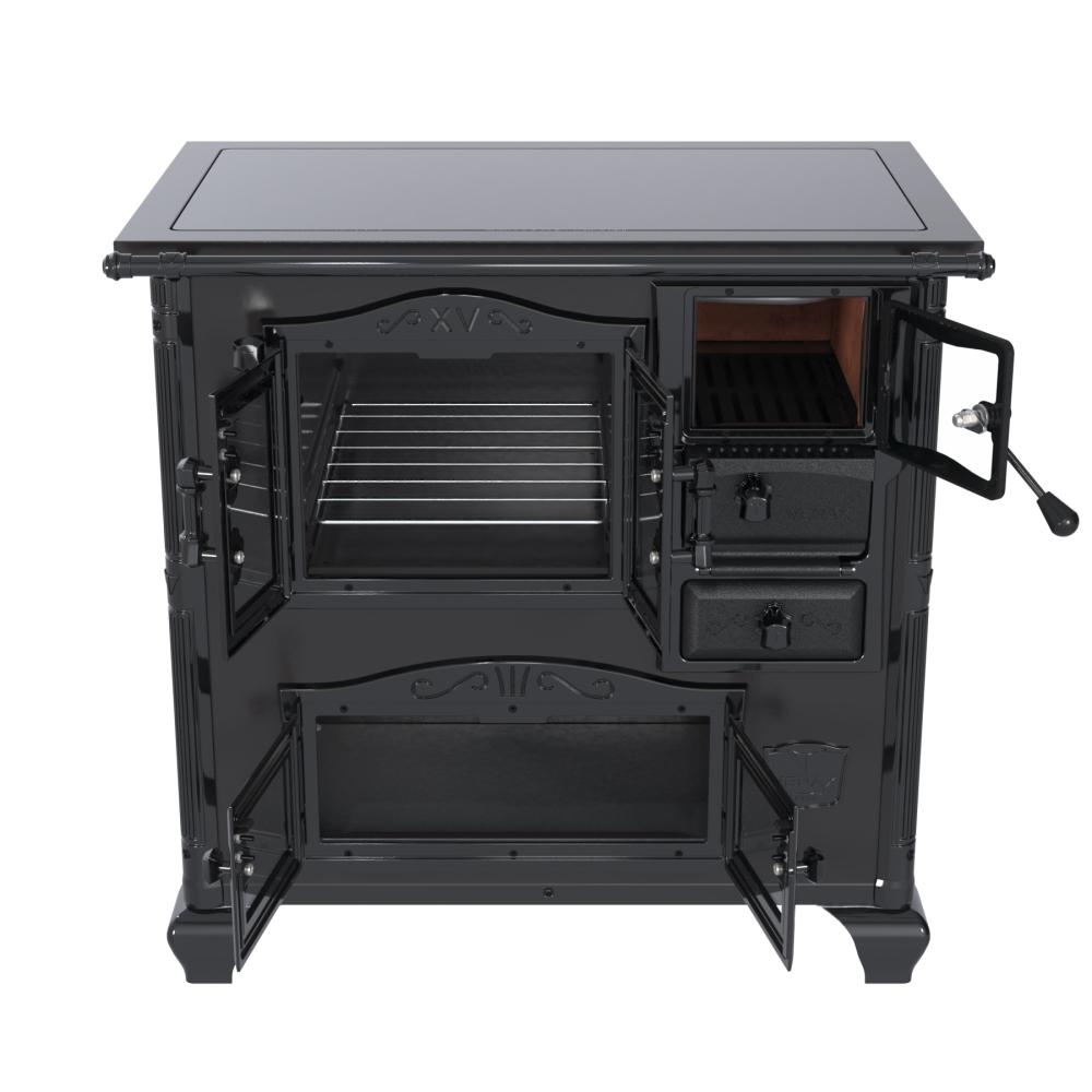 Fogao a Lenha Venax n 1 Princess Premium Preto Onix