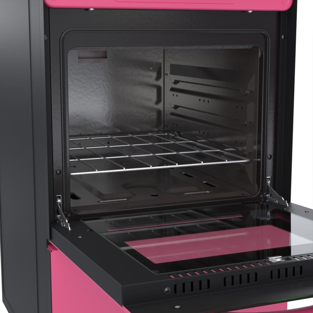 Fogao a Gas 4 Bocas Venax Delplus Vitreo BL Pink