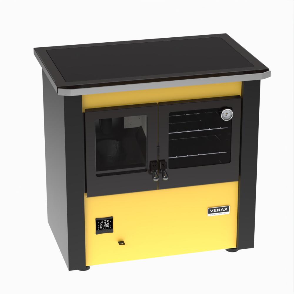 Fogao a Pellets Venax n 2 Le Corbusier Amarelo