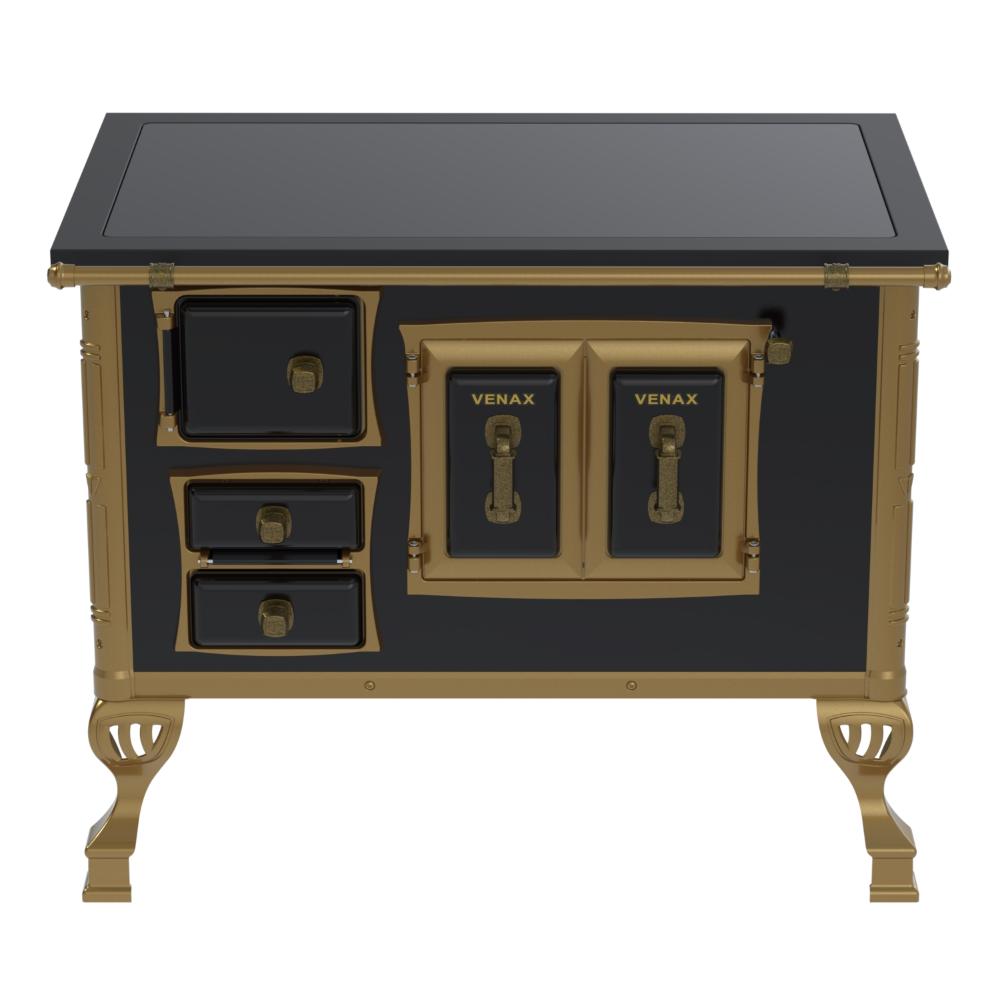 Fogao a Lenha Venax GII n 2 Colonial Premium Preto