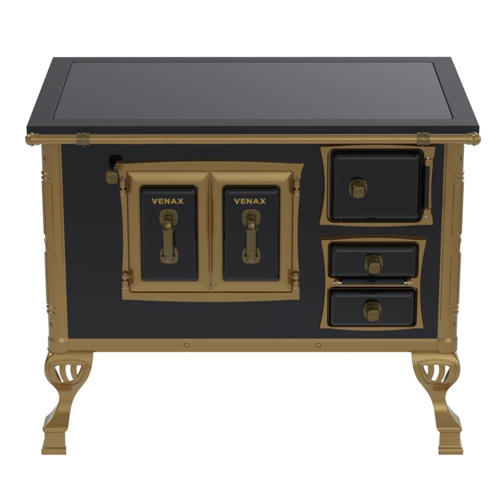 Fogao a Lenha Venax GII n 2 Colonial Premium Preto