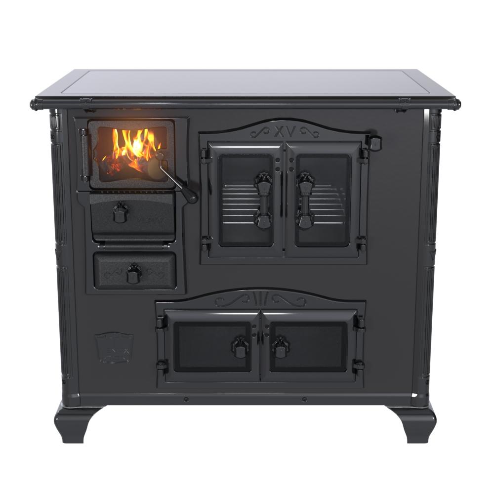 Fogao a Lenha Venax n 2 Princess Premium Preto Onix