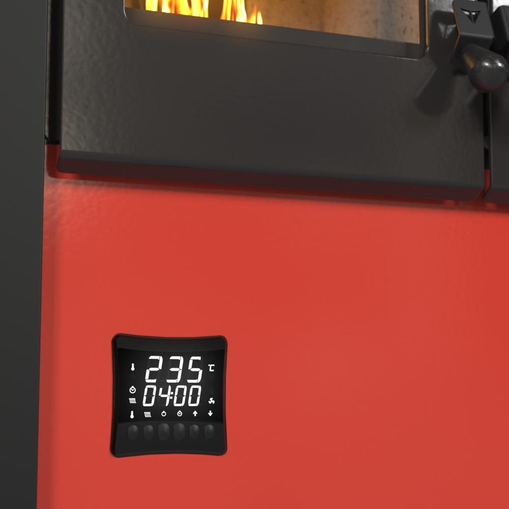 Fogao a Pellets Venax n 1 Le Corbusier Vermelho