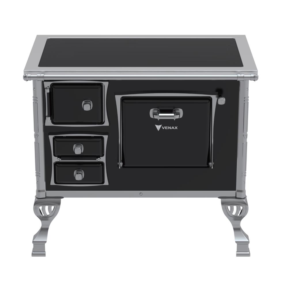 Fogao a Lenha Venax GII n 1 Premium Preto