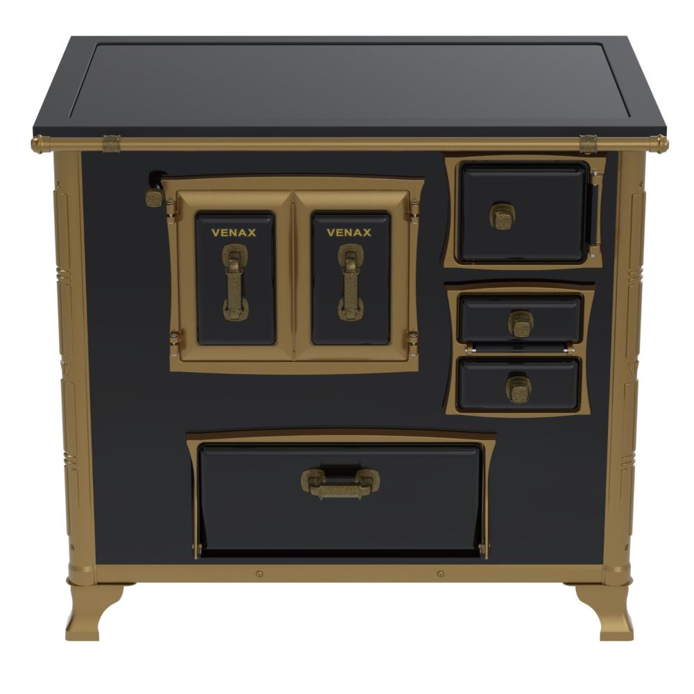 Fogao a Lenha Venax GII n 2 Renaissance Premium Preto